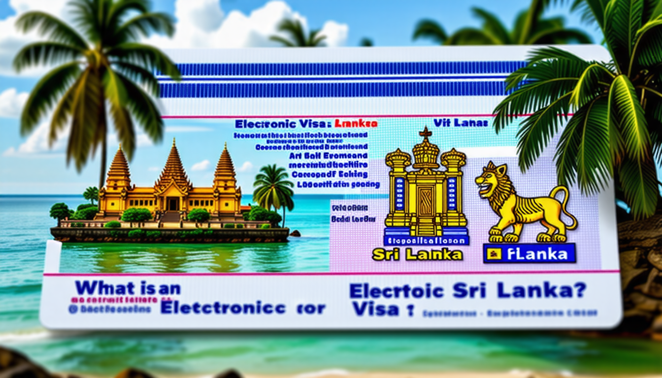 descubra qué es un visado electrónico para sri lanka y cómo obtenerlo fácilmente por internet. encuentre información esencial para su viaje en esta completa guía.